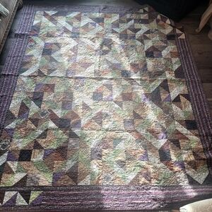 💜💚🤎Jade Garden Quilt